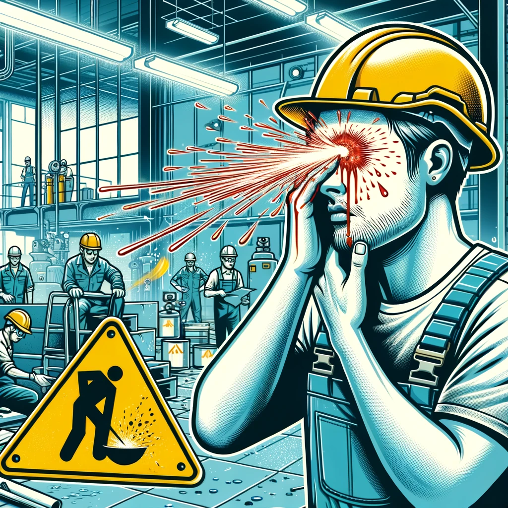 eye injuries at workplace
