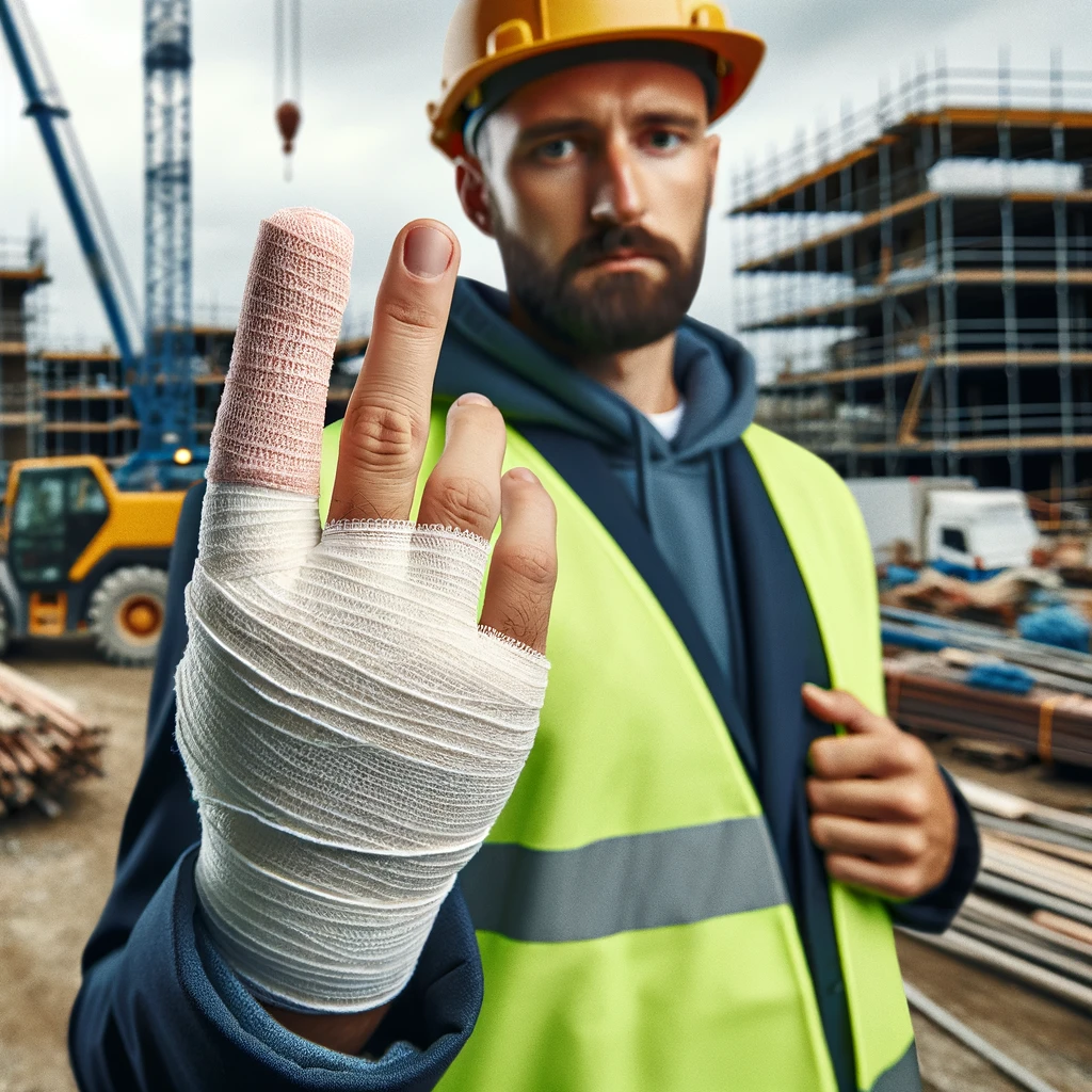 finger injury at work claim