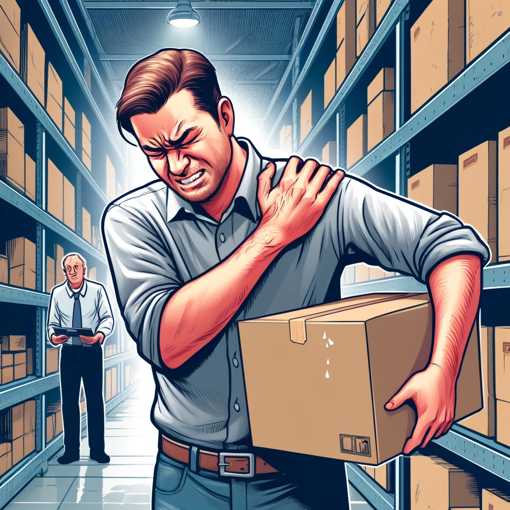 Shoulder injury at work Shoulder injury at work